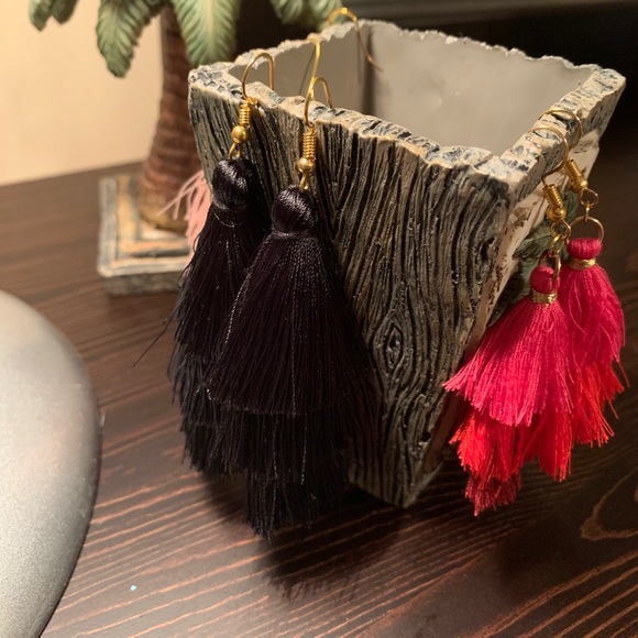 Tassel earrings - Picture 6 of 8